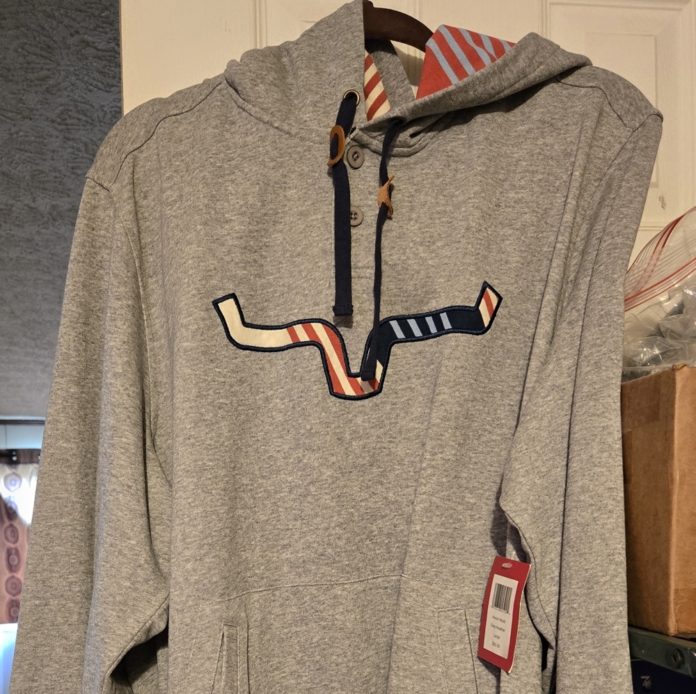 Kimes Ranch Mens Anson Patriotic Hoodie - Picture 6 of 14